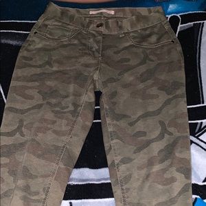 Camo jeggings, Jean leggings
